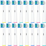 cabezales de cepillos de dientes sensibles de repuesto para cepillos de dientes eléctricos 16 unidades