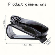Car Sun Visor Organizer with Ticket and ID Card Slots Durable ABS Material
