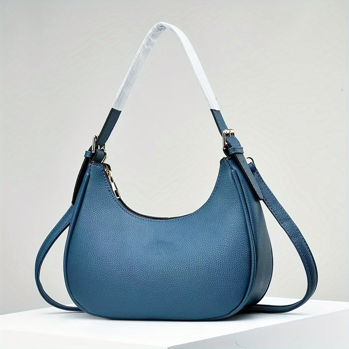 Women's Crossbody Bag with Crocodile Pattern Embossed PU Leather