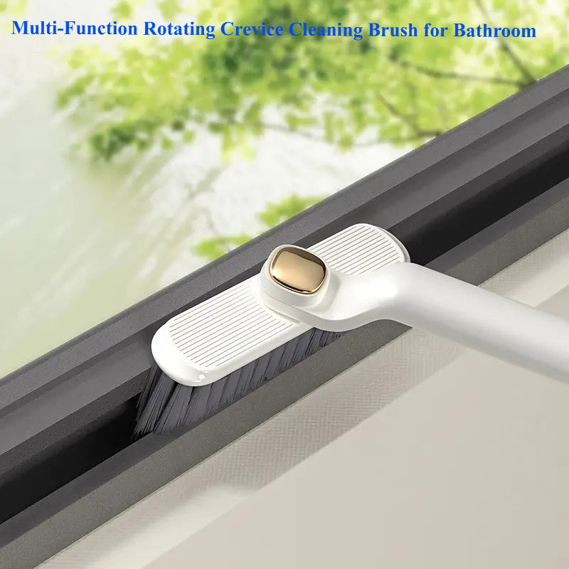 Set of 2 Versatile Cleaning Brushes for Shower, Glass, and Windows