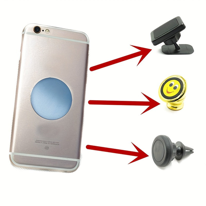 10 шт. металлических дисков для магнитных держателей для телефонов 20 мм 25 мм 30 мм 35 мм 40 мм