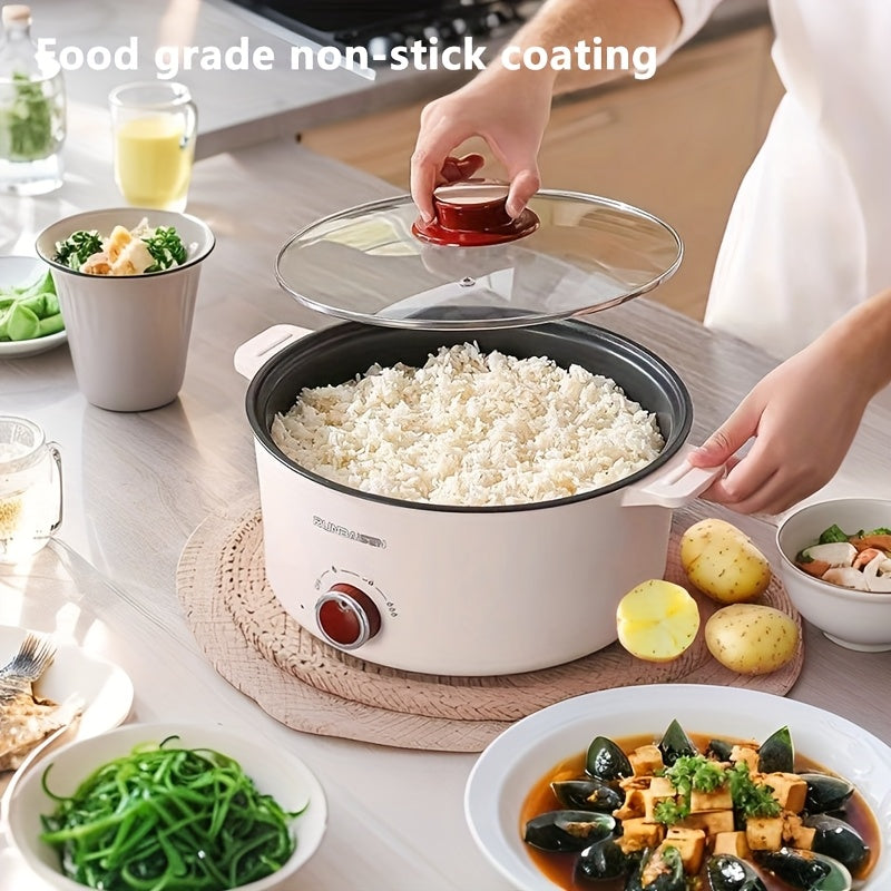 Uy uchun, yotoqxona va kichik yig'ilishlar uchun katta quvvatli elektr issiq qozon. Kichik elektr qovurilgan panani o'z ichiga oladi. Oila yig'ilishlari uchun mukammal. Mehnat kuni sovg'asi.