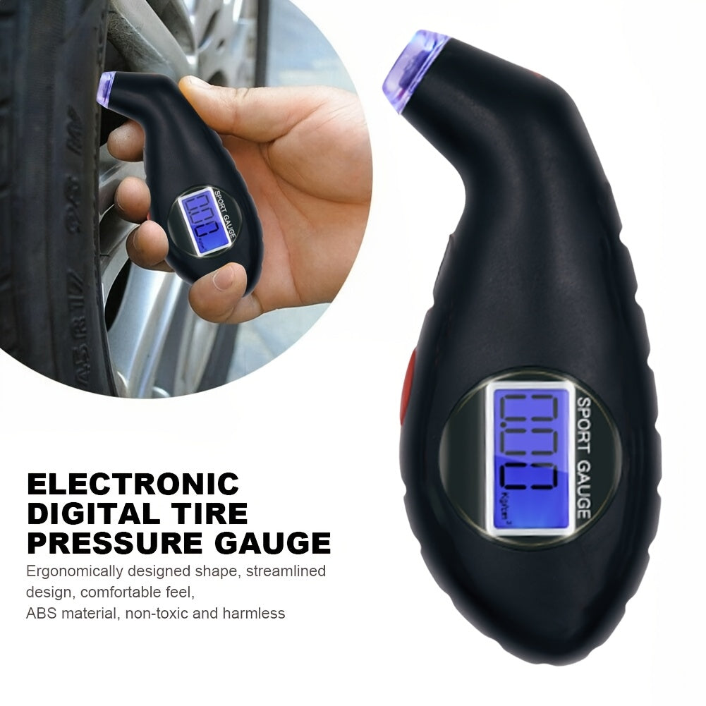 Digital LCD Tire Pressure Gauge Car Tire Air Pressure Meter High Precision