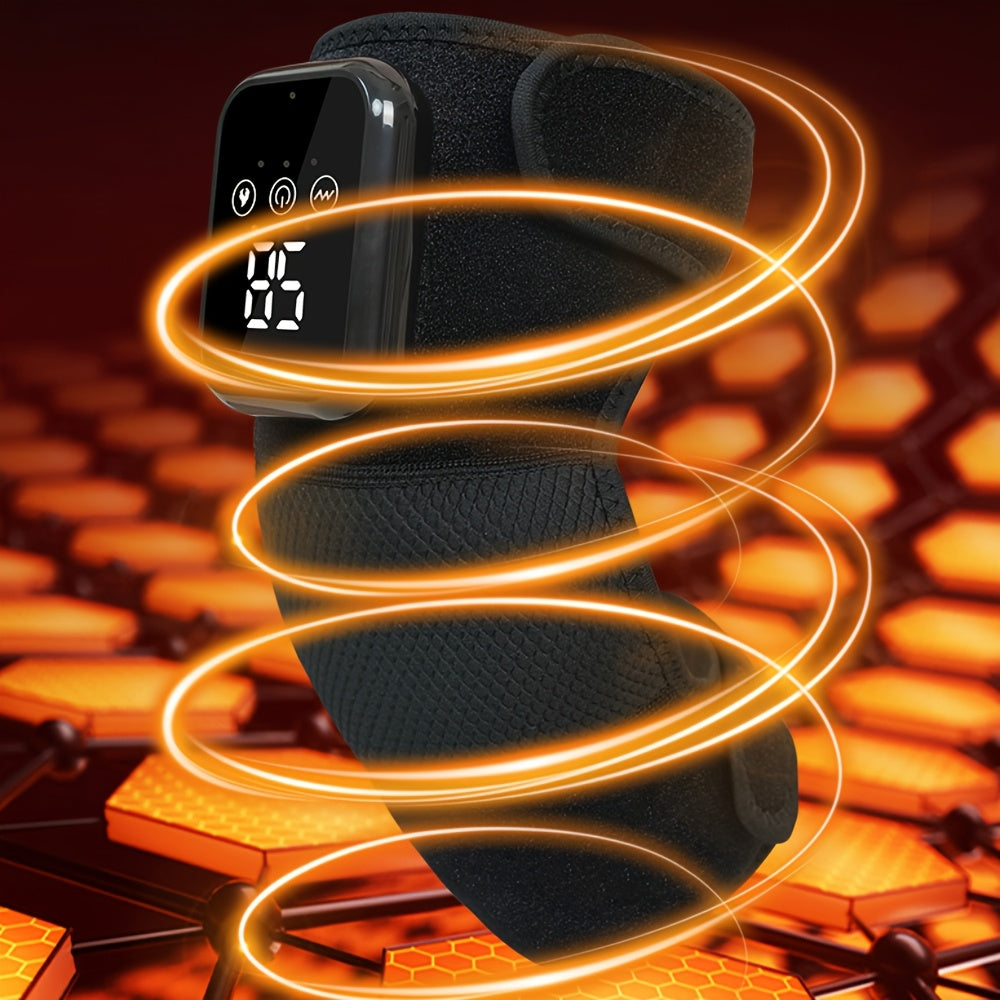 Rechargeable 3-in-1 Wireless Massager for Knee Elbow Shoulder with 3 Vibration Modes