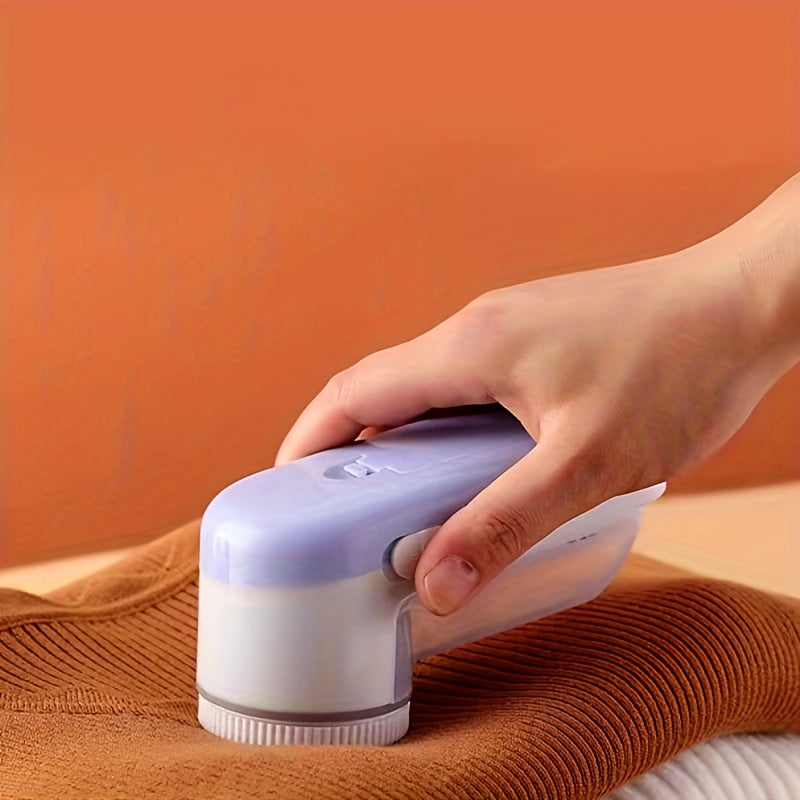 Battery-Operated Fabric Shaver for Removing Lint Fuzz and Pilling from Clothes Bedding Furniture Carpet