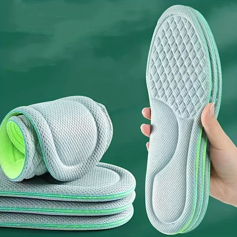 5 Pairs Men Women Sports Insoles EVA Cushion for Mountain Climbing Travel Outdoor