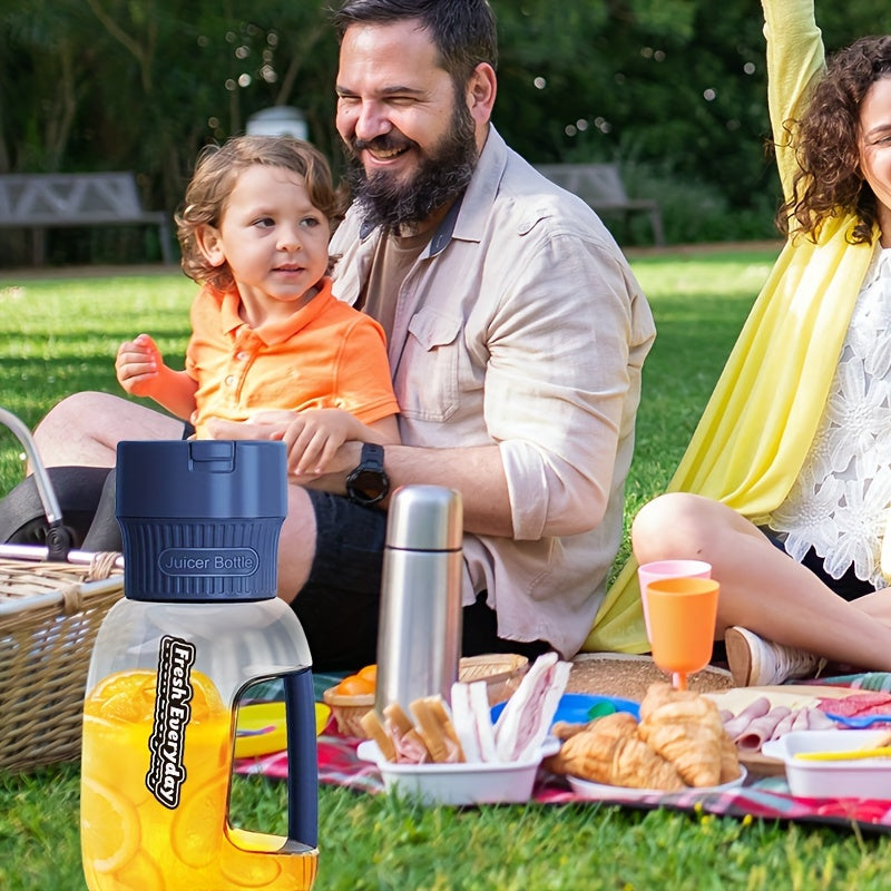 Large 1000ml Portable Fruit Blender Wireless USB Rechargeable