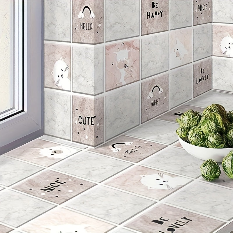 Waterproof Marble Self-Adhesive Wallpaper for Furniture Renovation DIY Decor