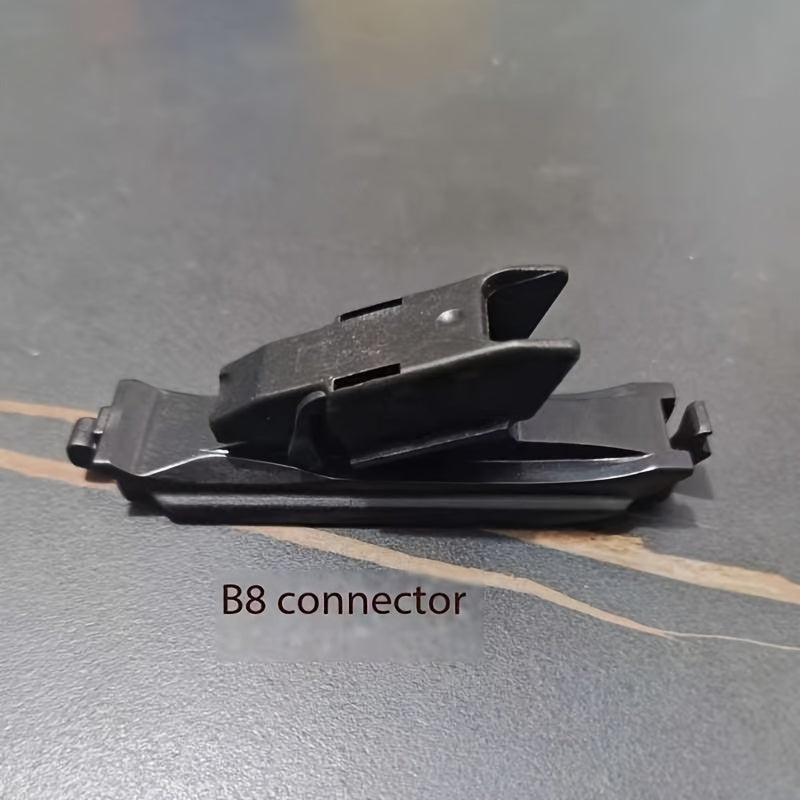 Universal U-Shaped Multi-Functional Wiper Blade Durable Dual Rubber Fit All Cars