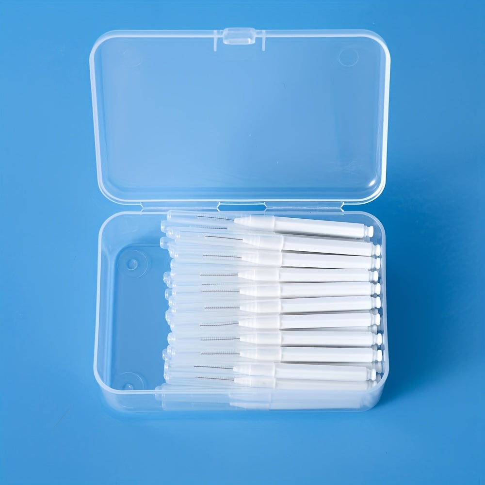 60-тайлам полипропилен тиш олиш учун оралиқ тиш щёткалари