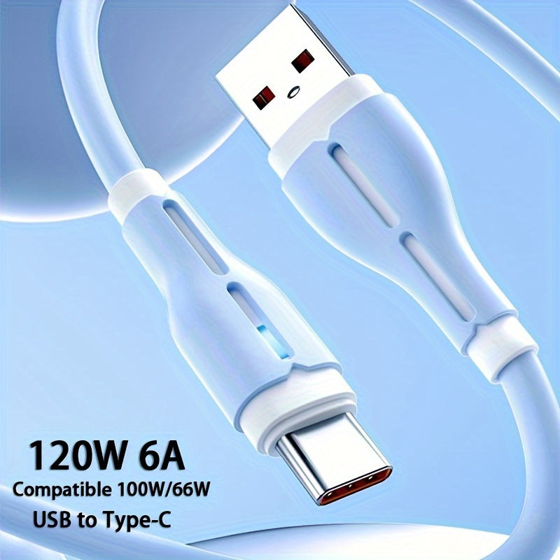 Fast Charging USB C Cable for Mobile Phones Data Transfer High-Speed Durable