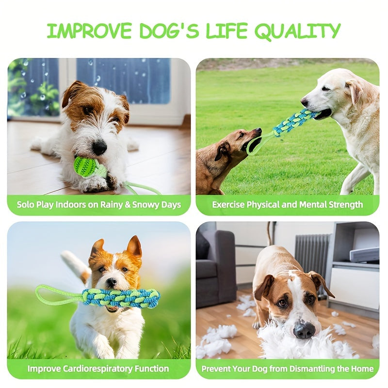 Dog Toy and Potty for Indoor Outdoor Use Fabric All Breed Sizes