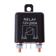 12V 200A Automotive Relay High Current 4 Pin Starter for Cars Trucks