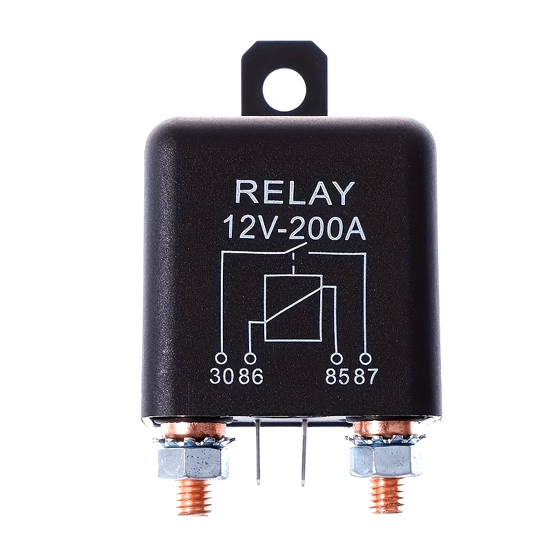 12V 200A Automotive Relay High Current 4 Pin Starter for Cars Trucks