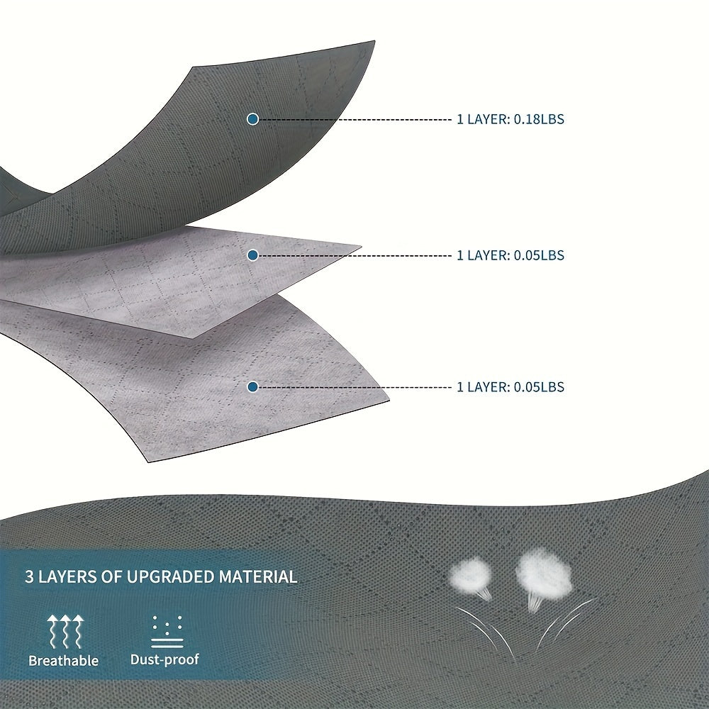 Набор из 4/6/8 больших сумок для хранения одежды, одеял и постельных принадлежностей