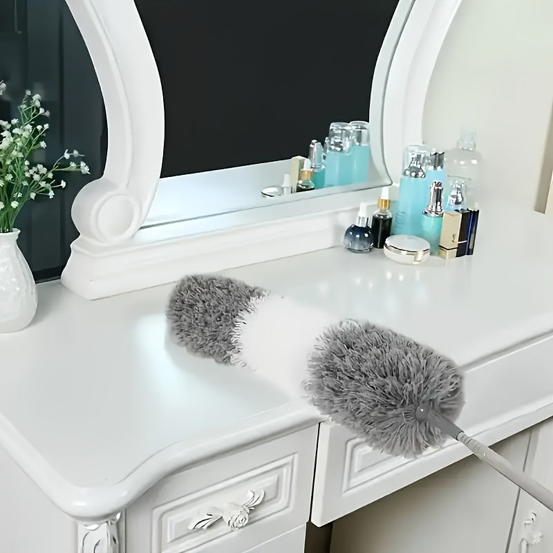 Yuqori sirtlar, mebel va avtomobil tozalash uchun moslashuvchan elektrostatik chang tozalovchi.