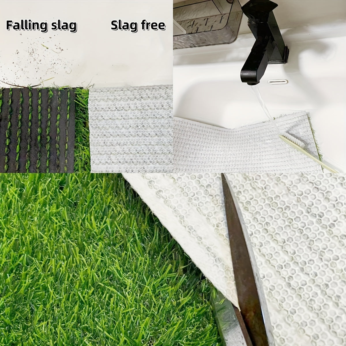 Artificial Grass for Lawn Decoration Playground Pet Training Outdoor Patio 78x38 Inches