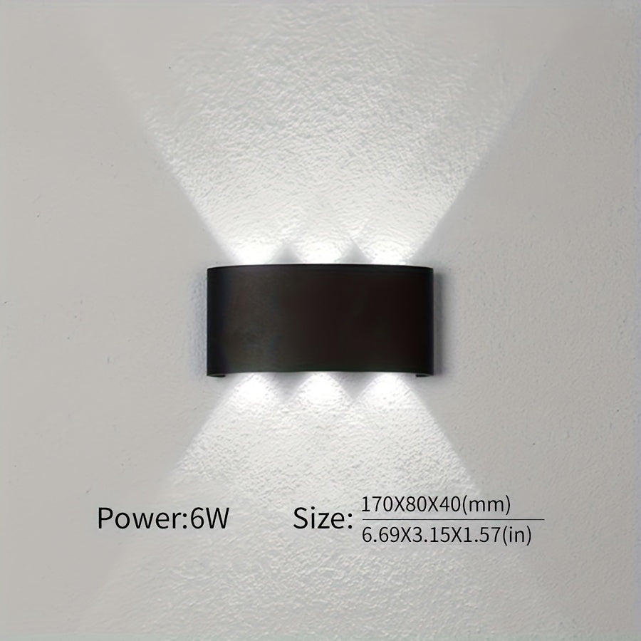Wall Light with Adjustable Wattage 2W-10W for Indoor and Outdoor Use 85-265V