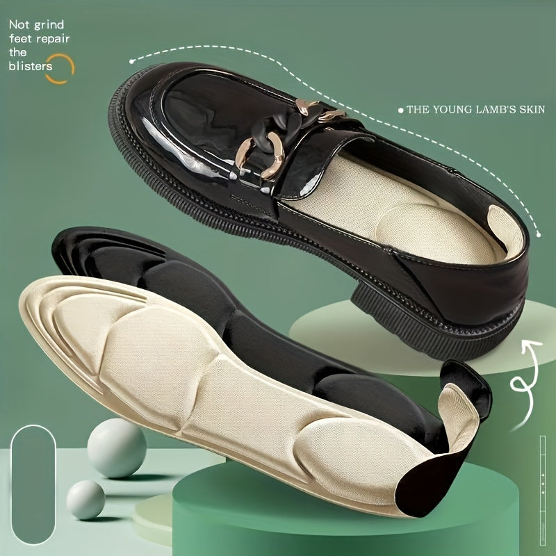 Women's Memory Foam 5D Insoles for High Heels and Comfortable Shoes