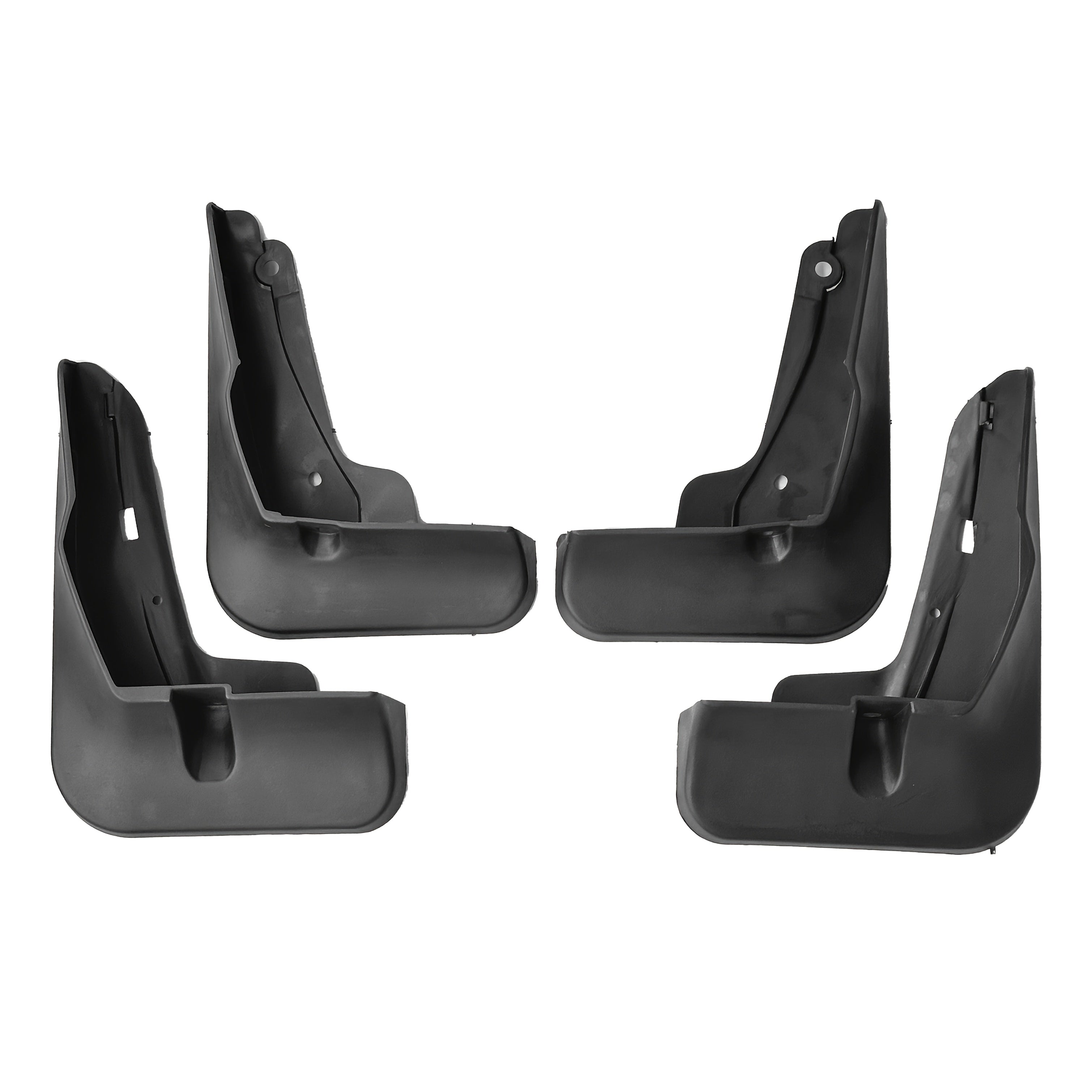 4 шт. автомобильных брызговиков для передних и задних колес, прочные, царапиноустойчивые, крылья, брызговики