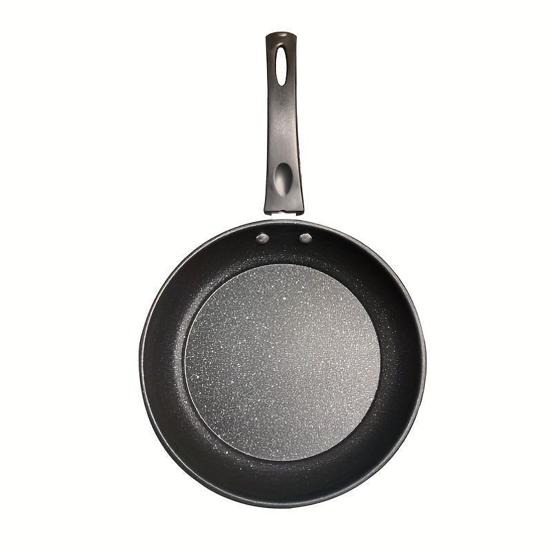 Non-Stick 24cm Flat Bottom Frying Pan for Eggs and Steak on Electric Gas Stoves