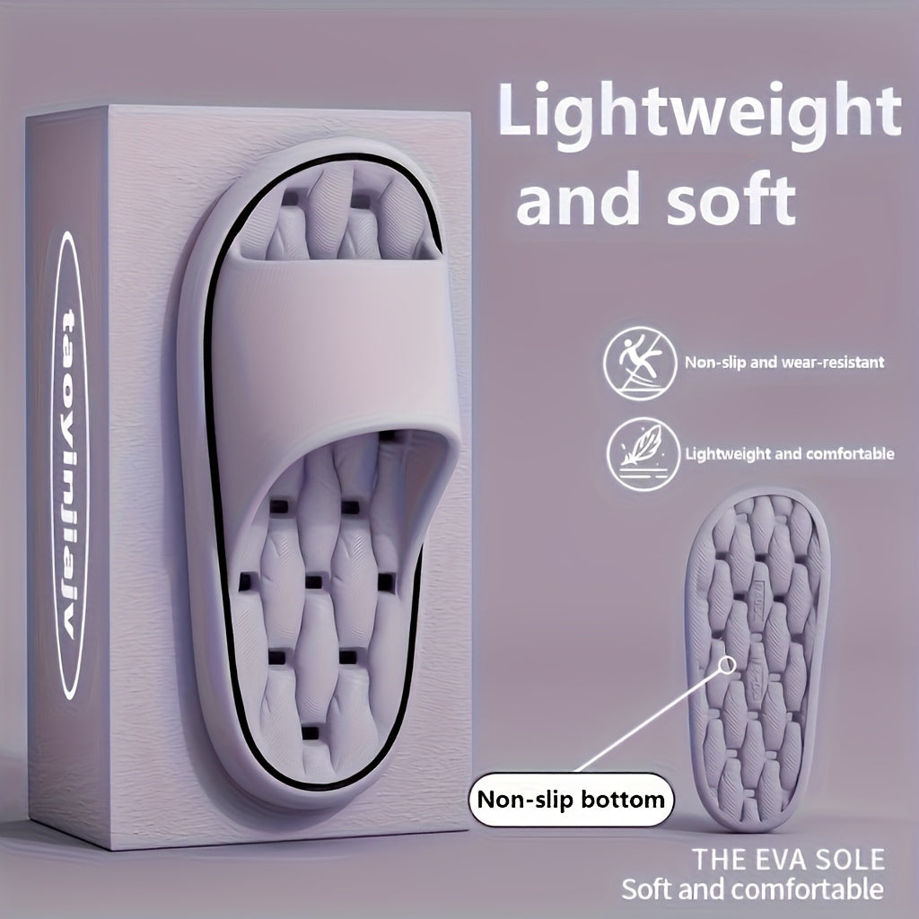 Unisex EVA Non-Slip Sandals Minimalist Stripe Comfortable All Seasons