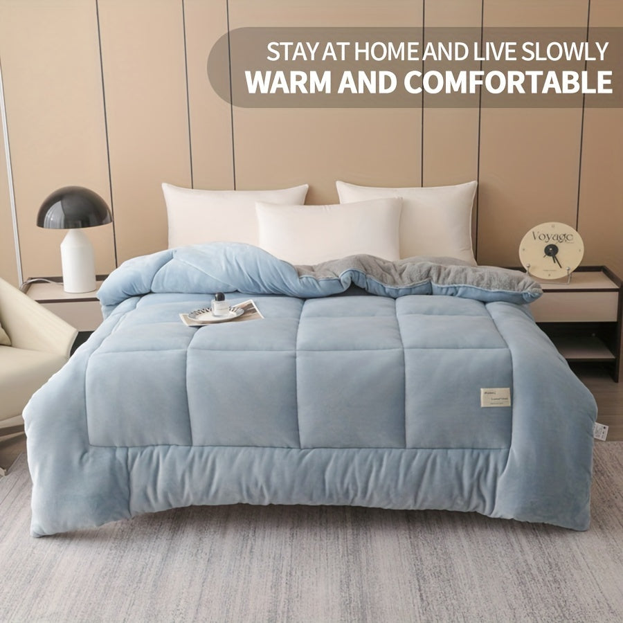 Double-Sided Velvet Bedding Thick Milk Velvet Warm for Winter Single or Double Bed