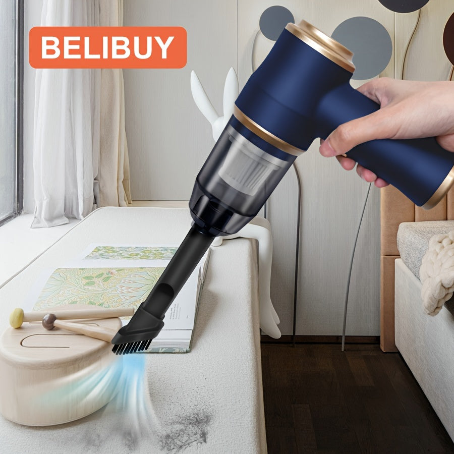 Wireless Handheld Vacuum Cleaner Cordless Portable Mini Vacuum with 5000PA Suction and Multi-Function Accessories