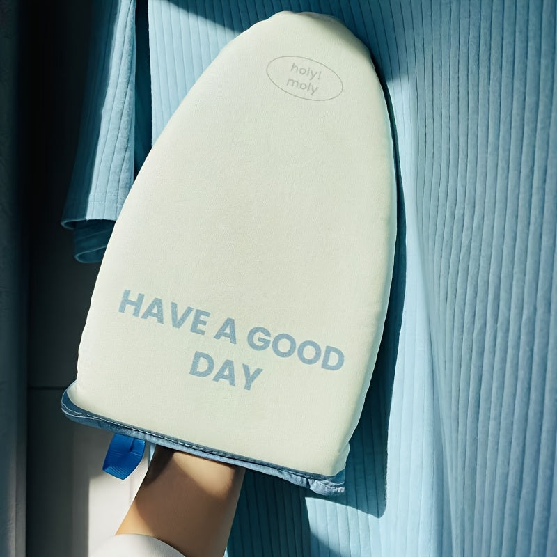 Ironing Set with Compact Pad Small Board Heat-Resistant Mat with Finger Grips