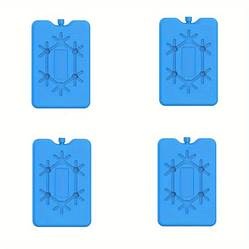 Caja de hielo reutilizable de 200ml y 400ml para almacenamiento en frío y conservación de frescura