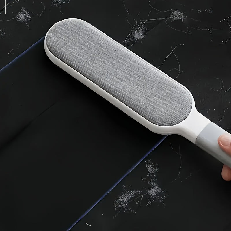 Qayta ishlatiladigan it sochlarini tozalash uchun ikki tomonlama lint cho'tkasi, mushuklar kiyimlari va mebellar uchun