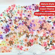 6 yoki 12 ta nozik kapalak va gullar dizayni bilan bezatilgan elegant qog'oz fanatlarni qo'lga oling. Sifatli linen materialdan tayyorlangan bu qo'l fanatlari fotosessiyalar uchun va yozda qulay bo'lish uchun juda mos keladi.