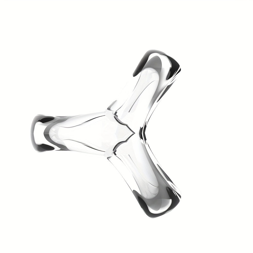 Men 3-in-1 Silicone Penis Ring Delay Ejaculation Enlarger Sex Toy