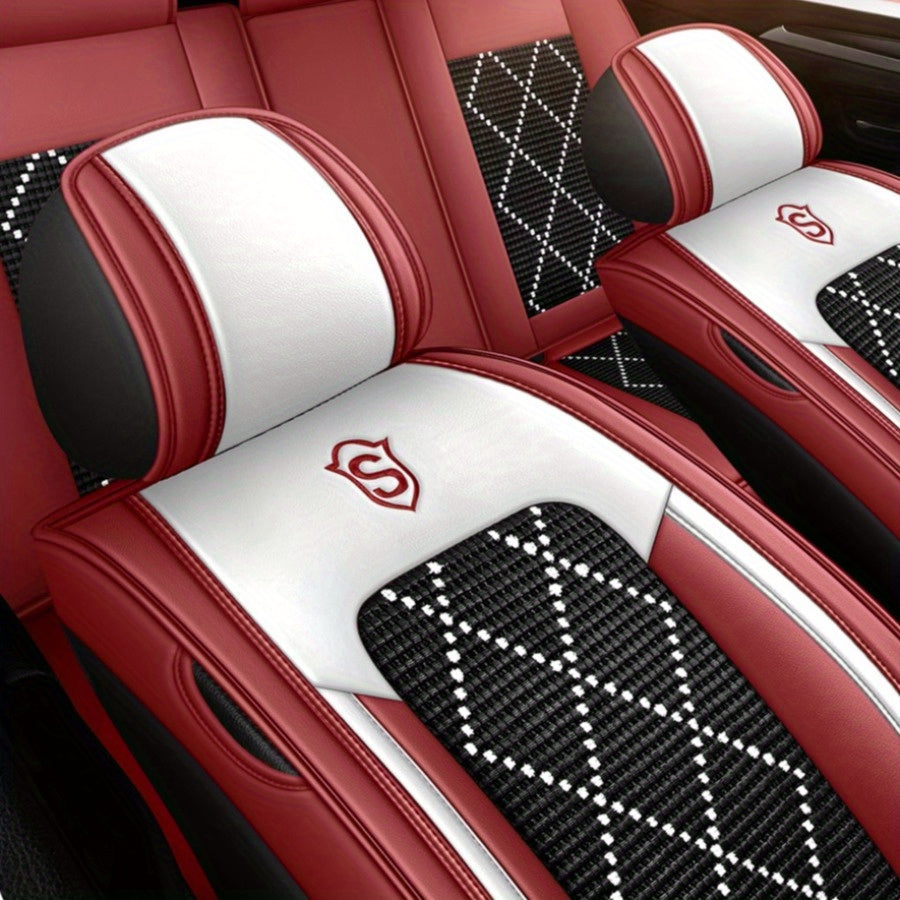 Car Seat Cover Summer Breathable Wear-Resistant Stain-Proof Protector