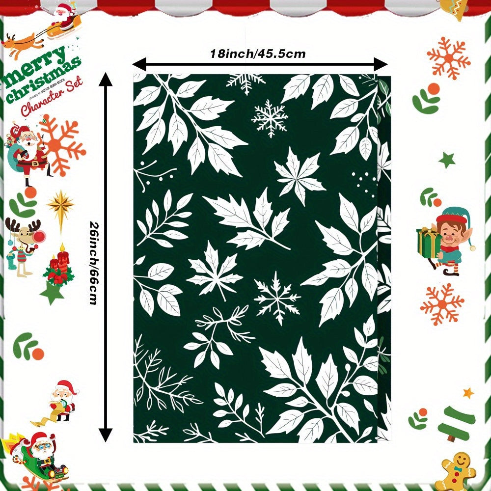 Two Pieces Christmas Kitchen Towels 18x26 Inch Soft Tea Towels for Holiday Decor