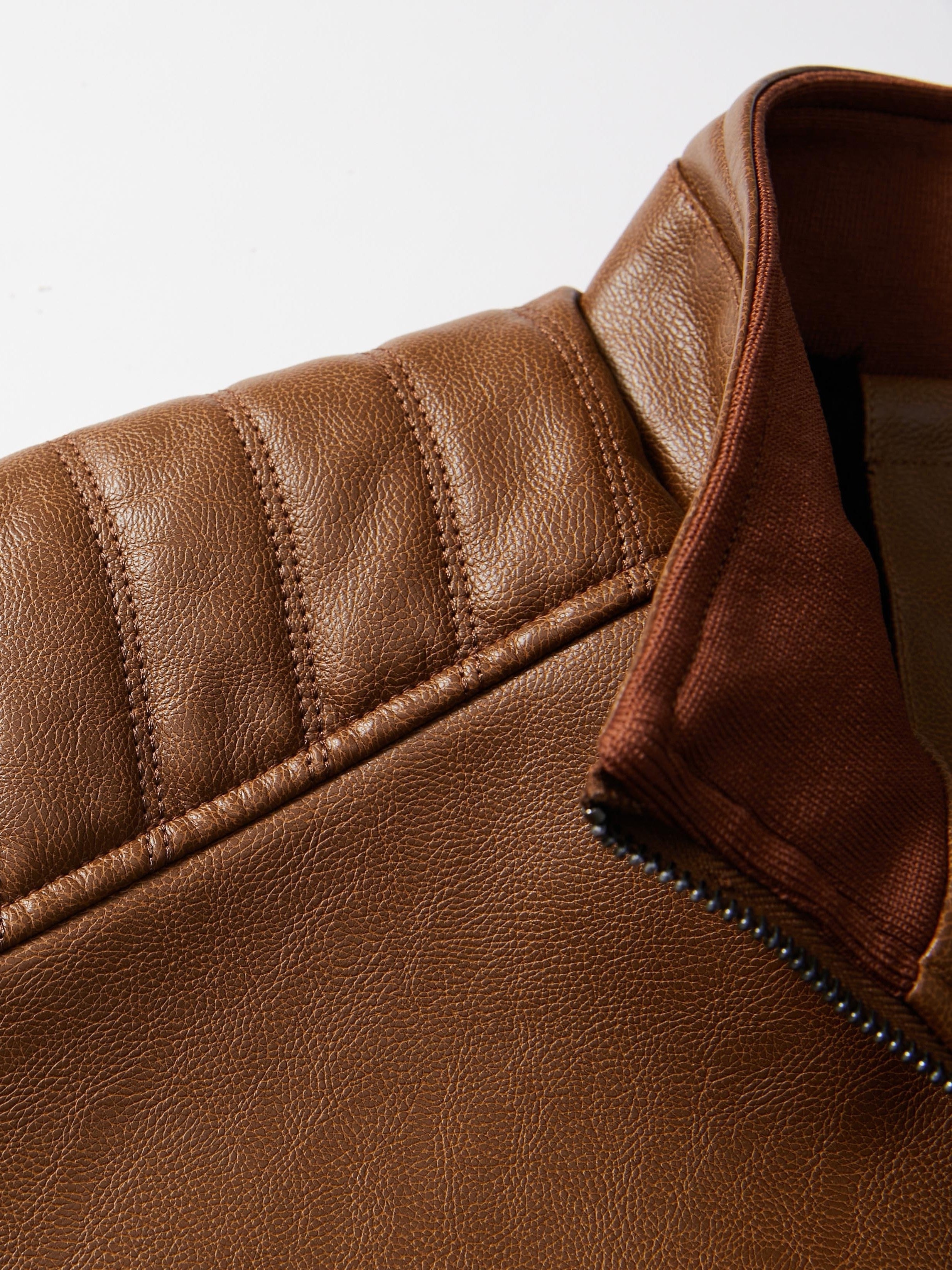 Men's Plus Size Black Faux Pocket Zip-Up Jacket for Fall Winter Warm Comfortable