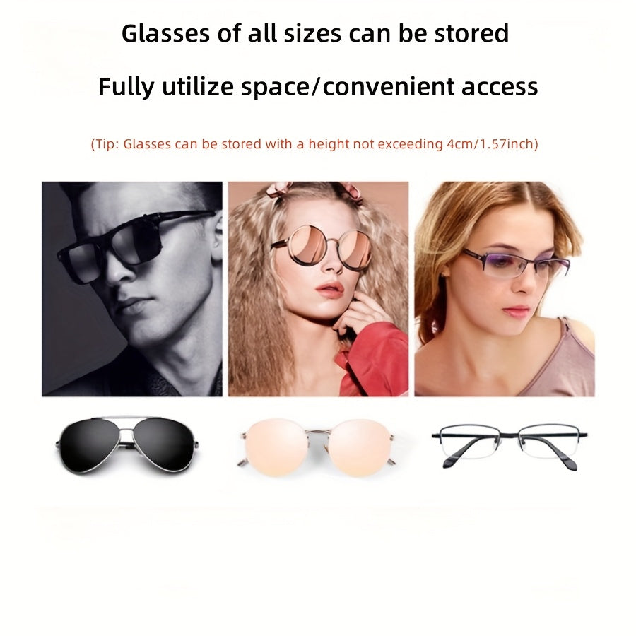 Universal avtomobil shisha tutqichlari bardoshli ABS rezin panelga o'rnatish, 4 ta rangda