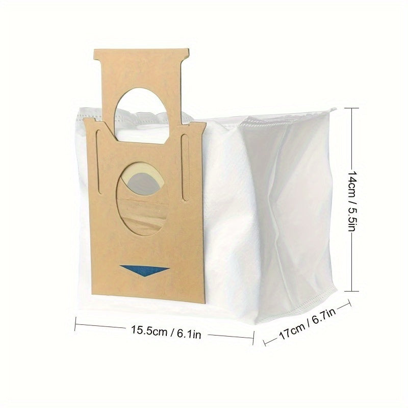 Set of 2 Disposable Dust Bags for Robot Vacuums and Mops Compatible with T8 Max N8 Pro