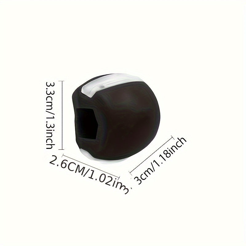 Silica Gel Face Stress Ball Jawline Trainer Home Fitness Equipment