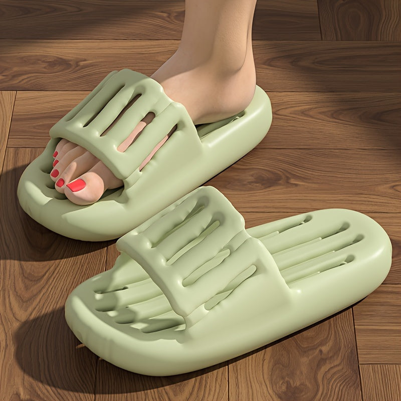 Women's Quick-Dry EVA Slide Sandals Open-Toe Summer Indoor Outdoor