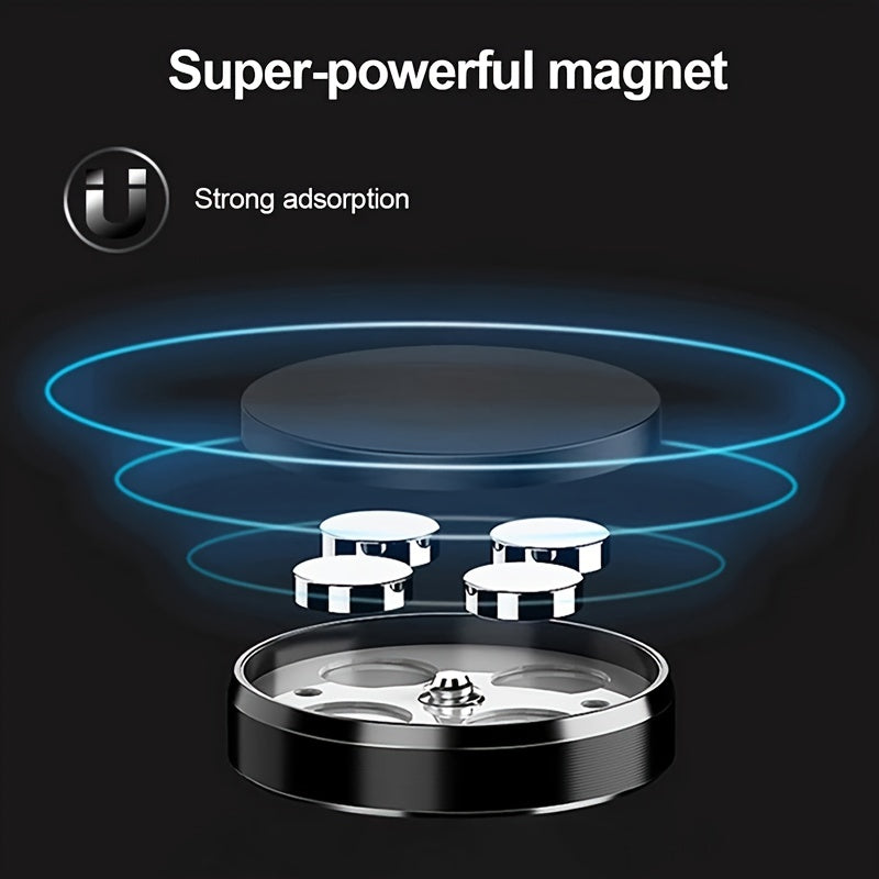 Universal Magnetic Phone Holder for Car and Desk, Adjustable, Durable Material