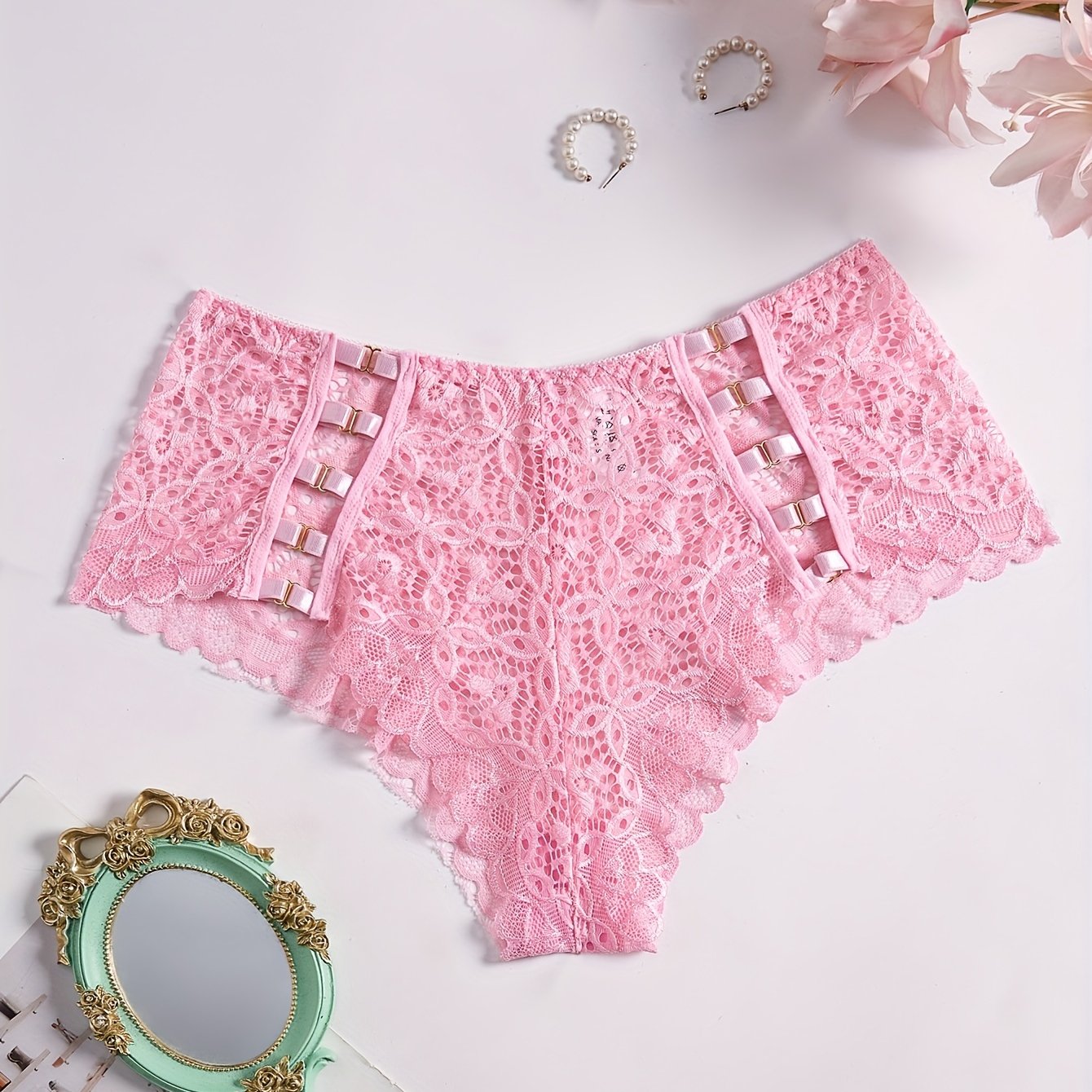 Полунизки из кружева для зрелых женщин, сексуальное белье