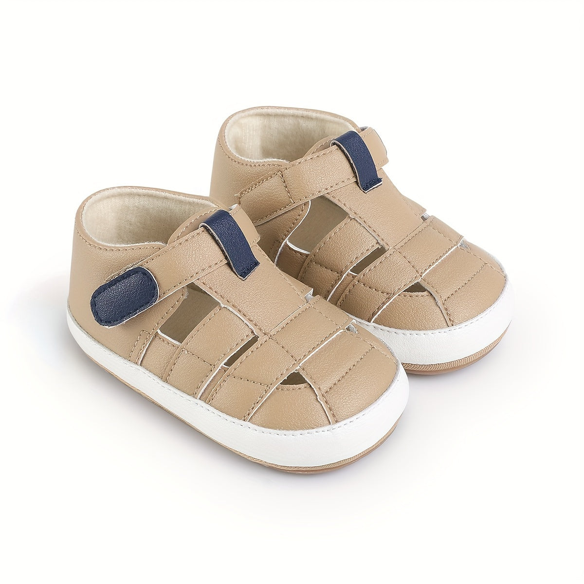 Children's White Toddler Sandals for Summer Anti-Slip Non-Fall Boys Girls 3-12 Months