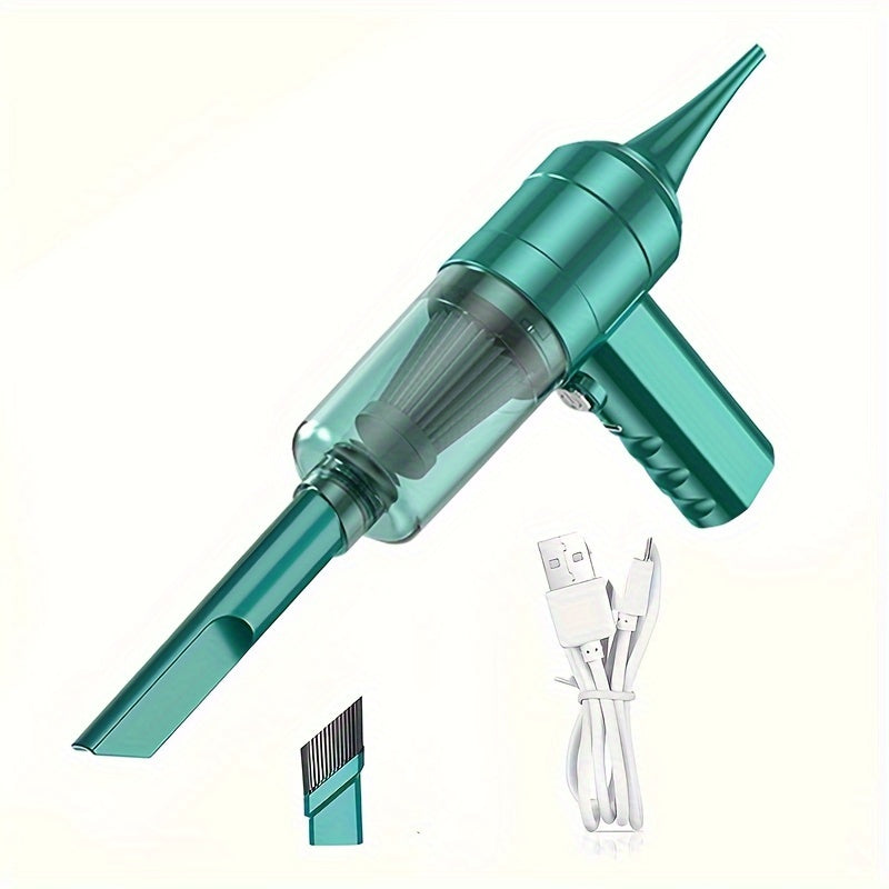 Suyultirilmagan qoʻl bilan ishlatiladigan avtomobil choʻntakli changyutgich, sochlar va hayvonlar uchun, uyda foydalanish uchun yengil va qayta zaryadlanadigan