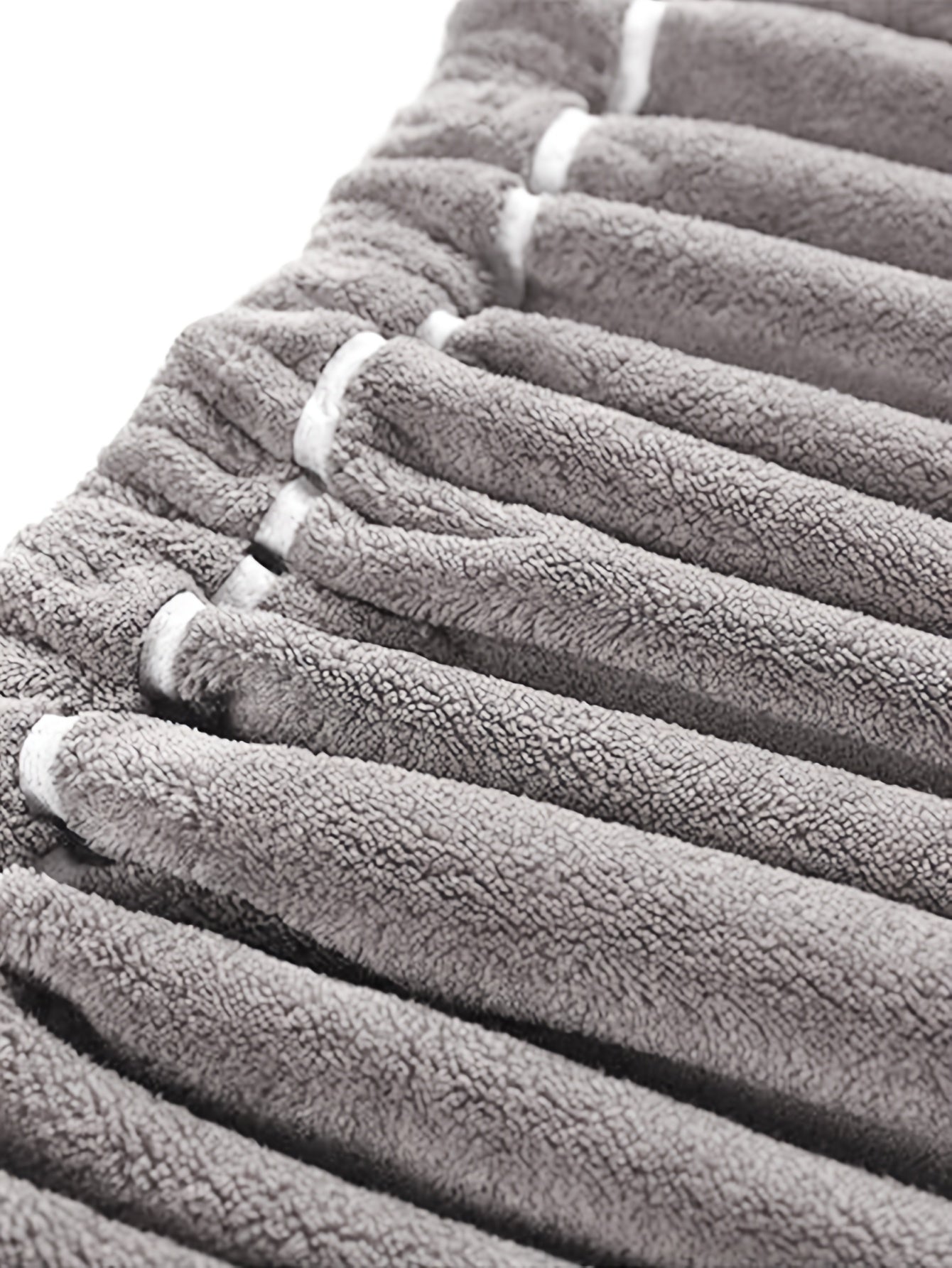 Conjunto de bata de felpa de coral para hombre con bolsillo bordado con alfabeto, casual, de hombro caído, tejido de punto, para todas las estaciones