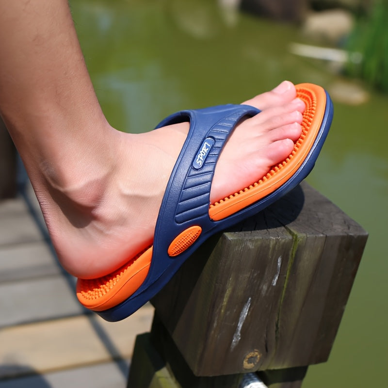 Women's Casual Low-Heel Flip-Flops in Multiple Colors for Comfort