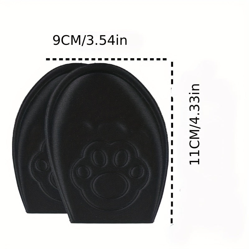 Unisex Thickened Half Size Forefoot Insoles, Round Toe Pad, Pain Relief