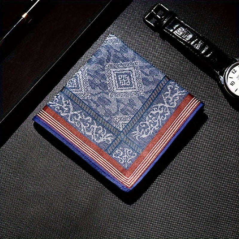 Erkaklar paxtali jakard sharf, qalin, teri so'radigan, nafis rangli, to'qilgan