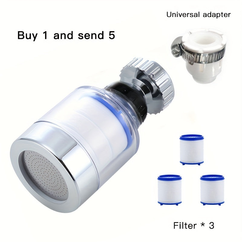 Water-Saving Shower Head with Built-In Filter and Pressure Boost Technology