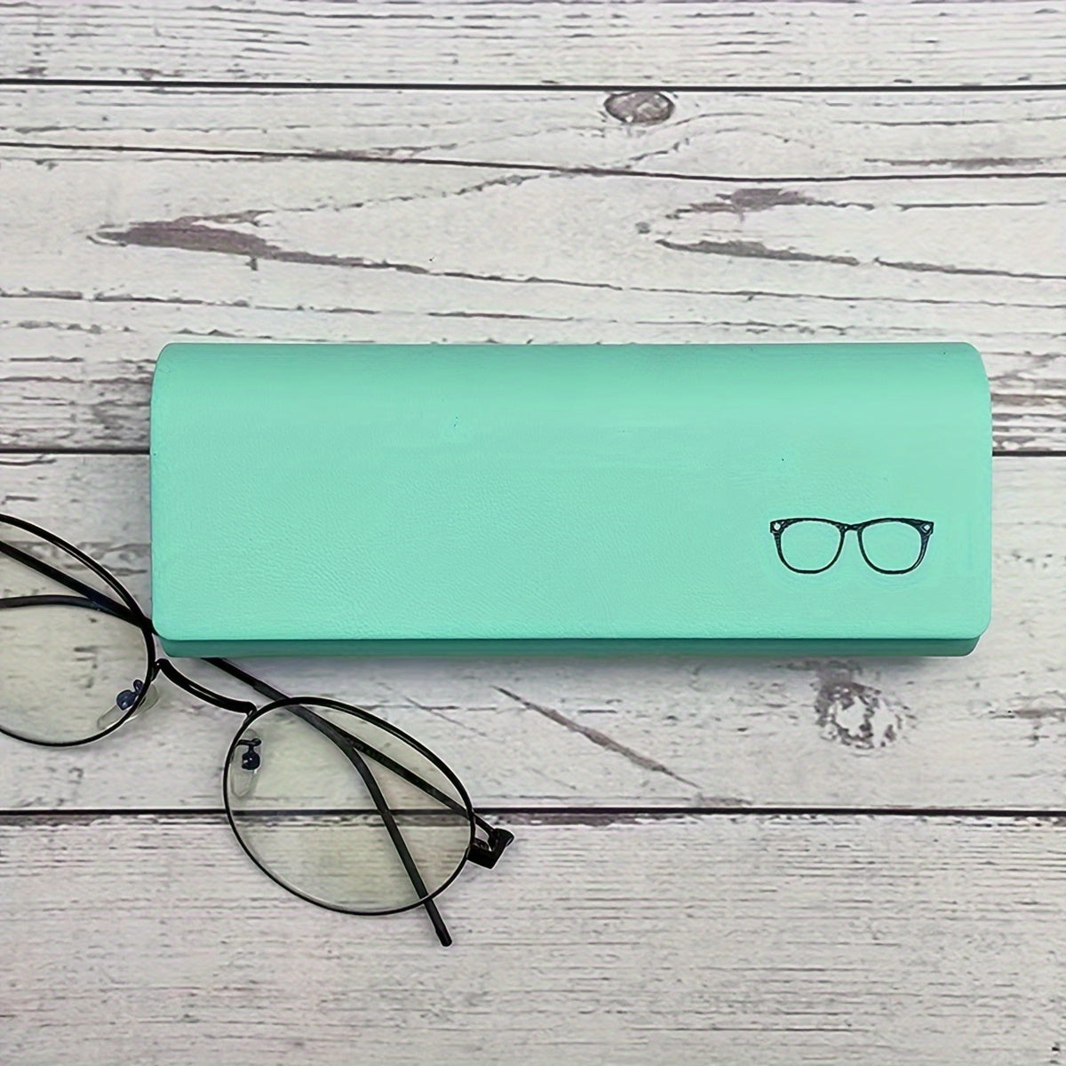 Hard Plastic Eyeglass Case Holder for Sunglasses and Reading Glasses